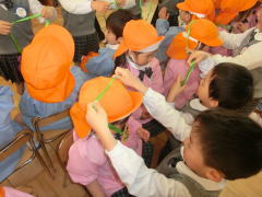 にこにこえがおみーつけた | 鶴山台国際幼稚園